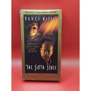 [NEW SEALED] The Sixth Sense (VHS) Bruce Willis, Haley Joel‎ Osment